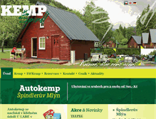 Tablet Screenshot of kemp-spindl.cz